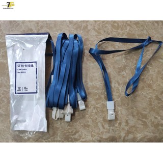 12 dấy Dây đeo thẻ cao cấp Deli 8352