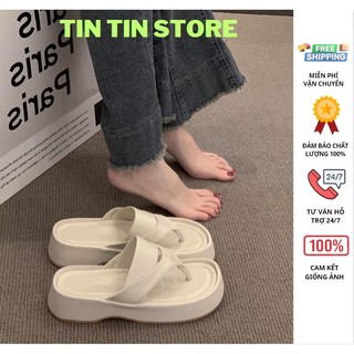 Dép nữ kẹp ngón đế dày quai ngang siêu xinh
