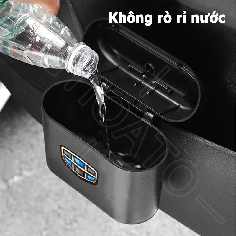 GTIOATO ThùNg ĐựNg RáC Xe HơI TiệN LợI ThùNg RáC TrêN Xe Ô Tô ThùNg RáC Oto Mini ĐựNg Đồ Ô Tô Cho Geely Okavango Coolray Emgrand Azkarra
