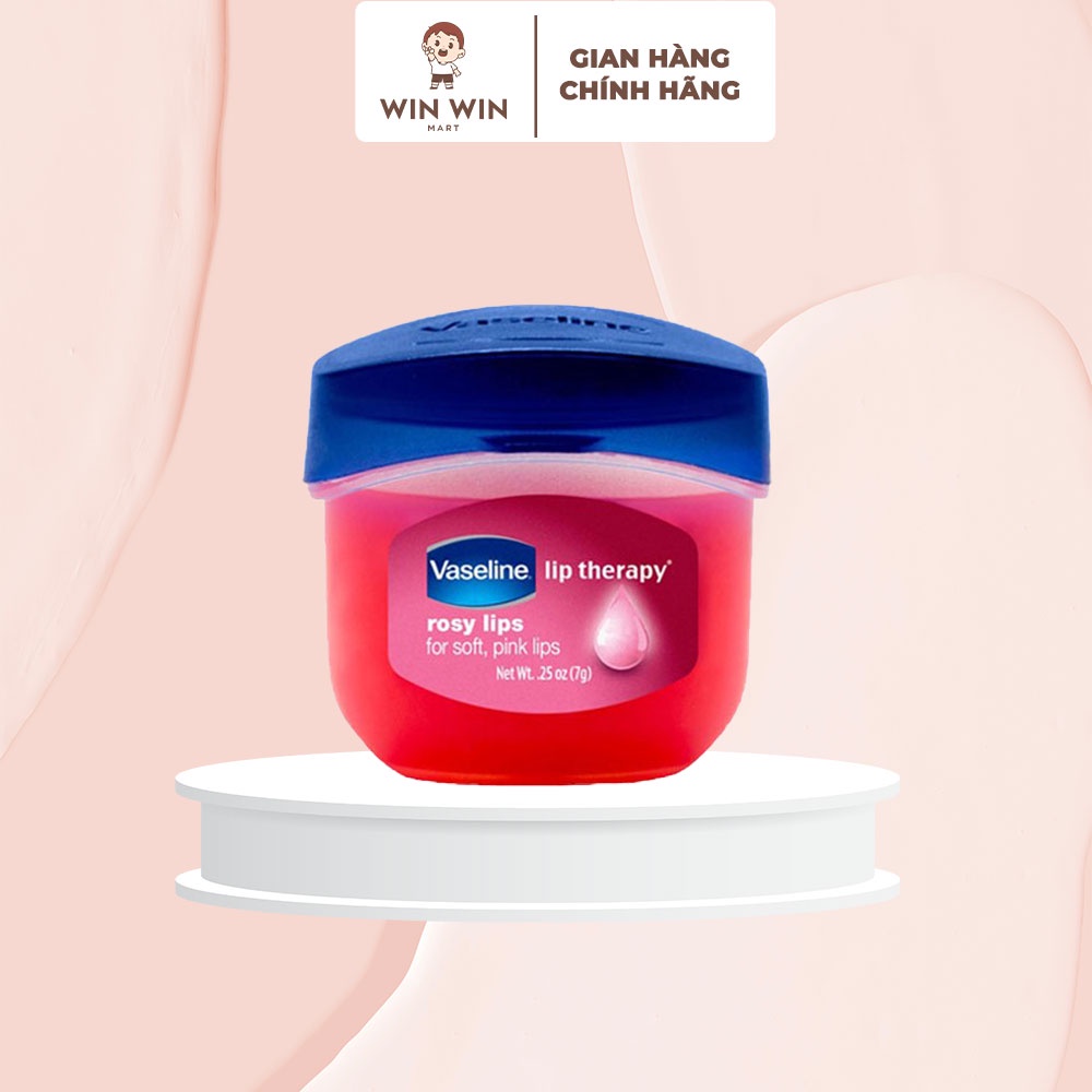 Sáp dưỡng môi VASELINE hoa hồng Lip Therapy Rosy Lips 7ml dưỡng môi xinh hồng