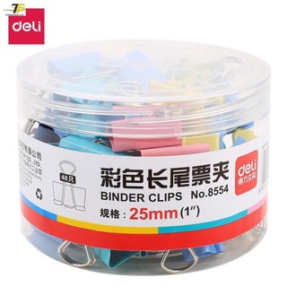 Kẹp bướm Deli - 48 chiếc/hộp - E8554A