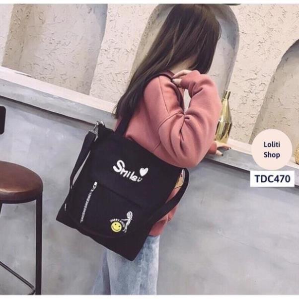 Túi đeo chéo, Túi Tote Hàn Quốc LOLITI TDC470