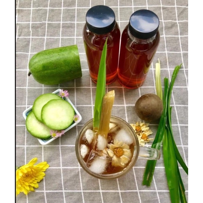 Set Sâm Bí Đao Hạt Chia EatMe - Set Nguyên Liệu Nấu Sâm Bí Đao Hạt Chia 4 8 lít