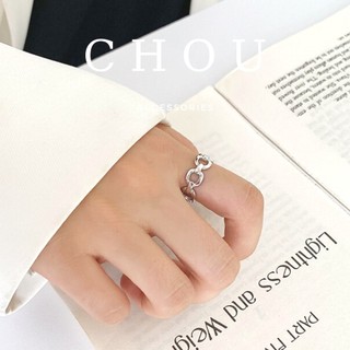 Nhẫn Titan Mắt Xích | CHOU ACCESSORIES |