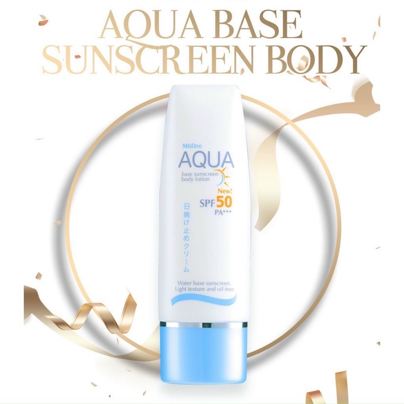Kem chống nắng toàn thân Mistine Aqua Base Sunscreen Body Lotion SPF 50 PA +++ 70ml