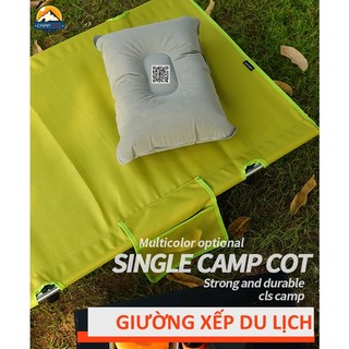 Giường xếp / Giường gấp gọn dã ngoại CLS du lịch cắm trại ngoài trời (Tặng kèm gối hơi)