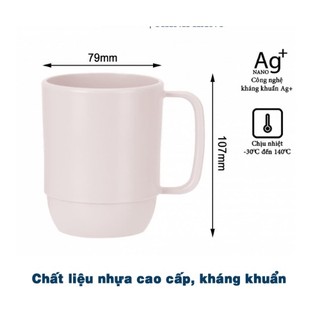 Combo 02 Chiếc Cốc Uống Nước Inochi - Kiểu Cao (tiêu chuẩn Nhật Bản)