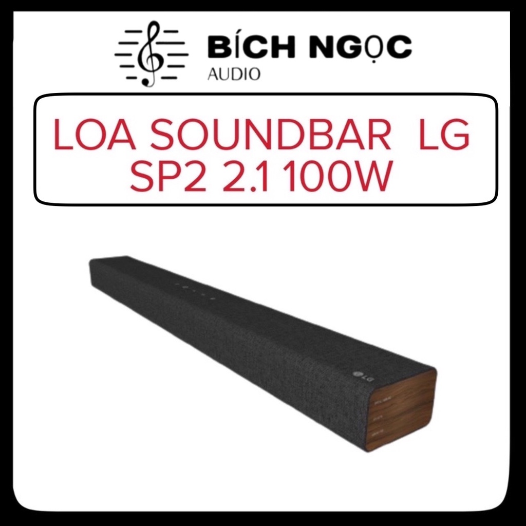 Loa thanh LG Soundbar SP2 2.1 100W HÀNG CHÍNH HÃNG