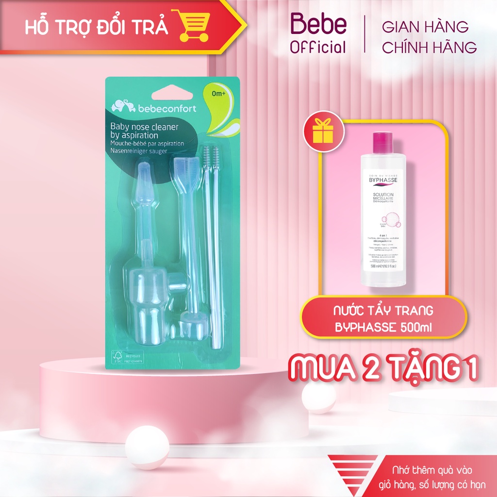 Hút mũi cho bé nhập khẩu Bebeconfo tiện lợi thiết kế thông minh toàn tuyệt đối
