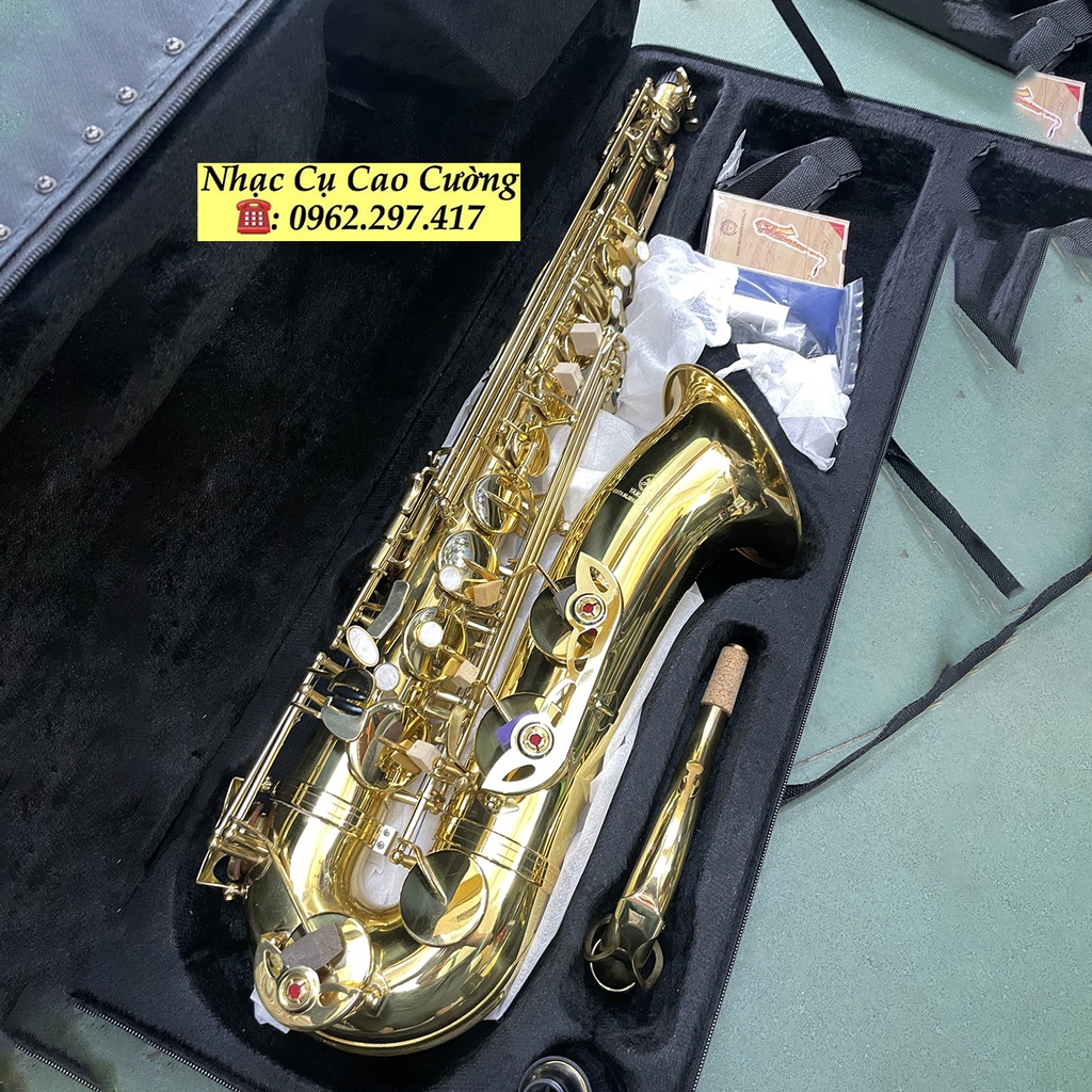 Kèn Saxophone Tenor Đầy Đủ Phụ Kiện Nhạc Cụ Cao Cường