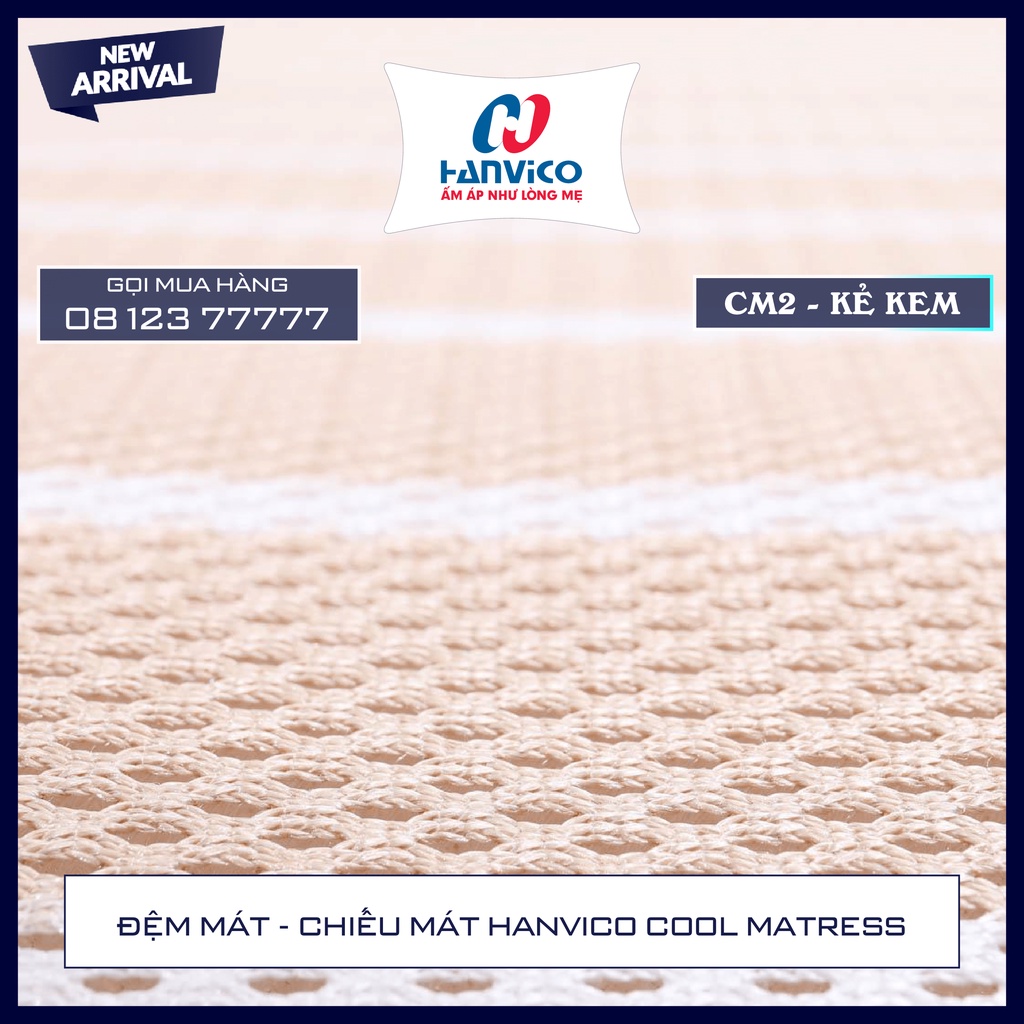 CHIẾU MÁT 4D HANVICO - COOL MATRESS  - HÀNG CHÍNH HÃNG