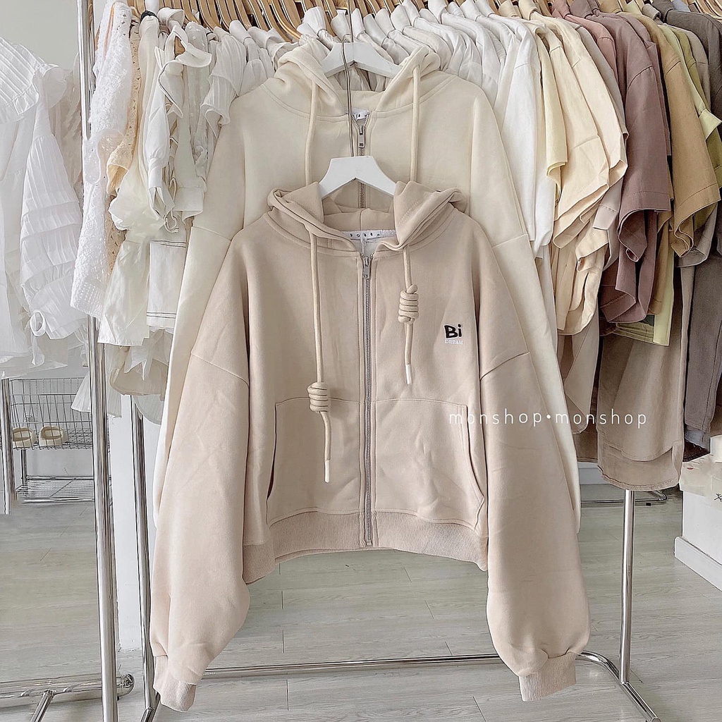 Áo khoác crop thêu Bi dream 668295