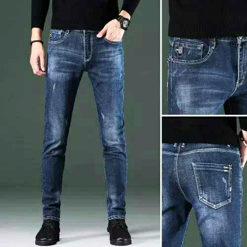 Quần Jeans nam Quần Bò Nam Cào Co Giãn Dáng Skinny Hàng Công Ty Xuất Khẩu Size 27-36