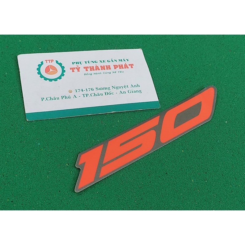 Tem nạ Ex 150 Led 23 Xám