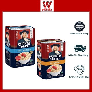 Yến mạch ông già Quaker Oats Mỹ Thùng 4.5kg