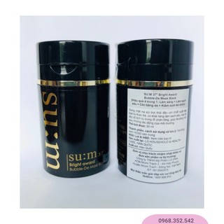 Mặt Nạ Thải Độc Sum37 Bright Award Bubble De Mask Black 100ml