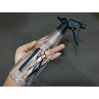 Bình xịt nước cắt tóc trong suốt dung tích 500ml - hrbx200