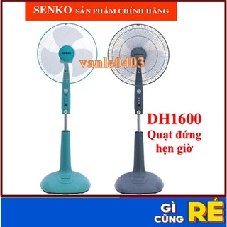 Quạt đứng senko hẹn giờ tắt DH1600 chính hãng