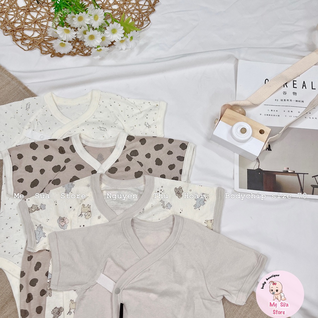 Bodychip sát nách, hai dây thông hơi thoáng khí cho bé trai bé gái