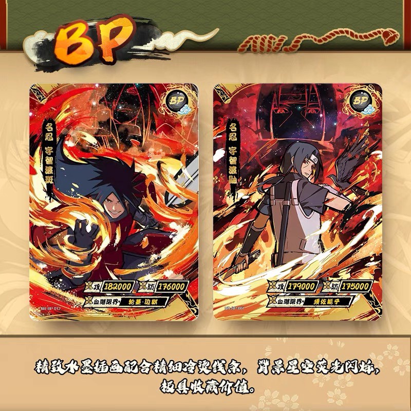 Thẻ nhân phẩm Naruto Kayou fullbox vỉ nhựa tặng kèm LR bên trong hàng có sẵn
