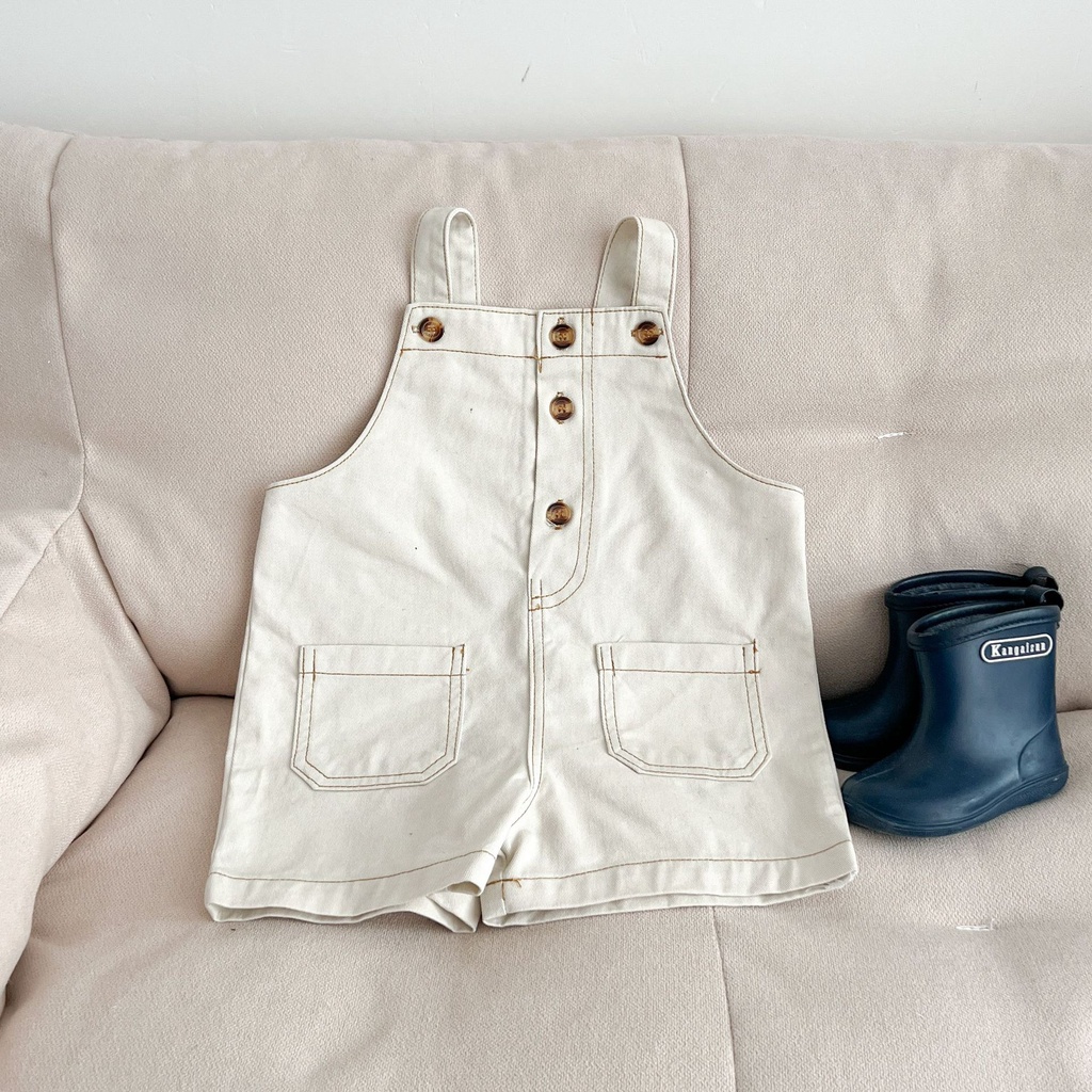 Yếm kaki mềm cho bé trai bé gái phong cách Hàn Quốc siêu xinh size 6-13kg TE305