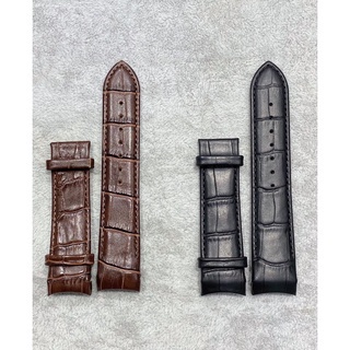 Dây đồng hồ da Tissot ĐẦU ÔM KHÔNG KHÓA mặt trong có logo size 20/22/23/24mm