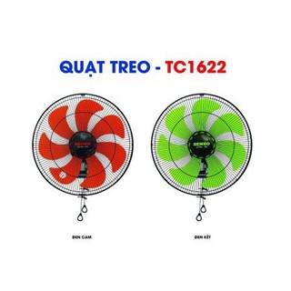 Quạt treo tường senko tc1622 bảo hành 24 tháng hàng chính hãng giao màu ngẫu nhiên