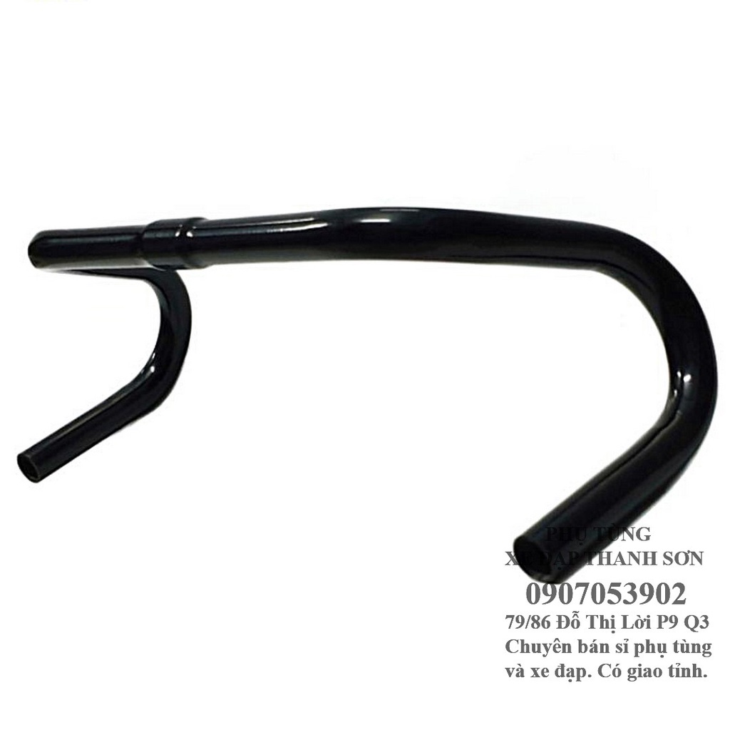 5p Tay lái xe đạp cong cuộc sừng trâu Fixed Gear