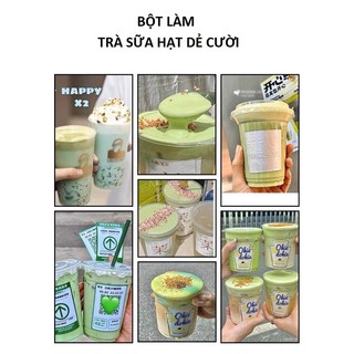 Bột hạt dẻ, bột hạt dẻ cười gói 500g dùng làm trà sữa hạt dẻ cười