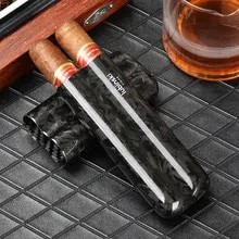 Box đựng Cigars 2 điếu carbon
