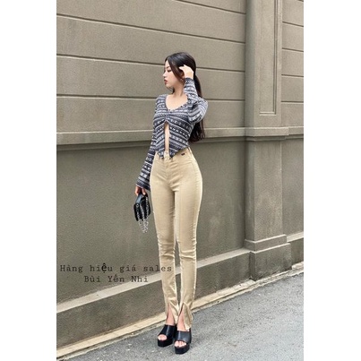 q92 quần cello nu xẻ lai