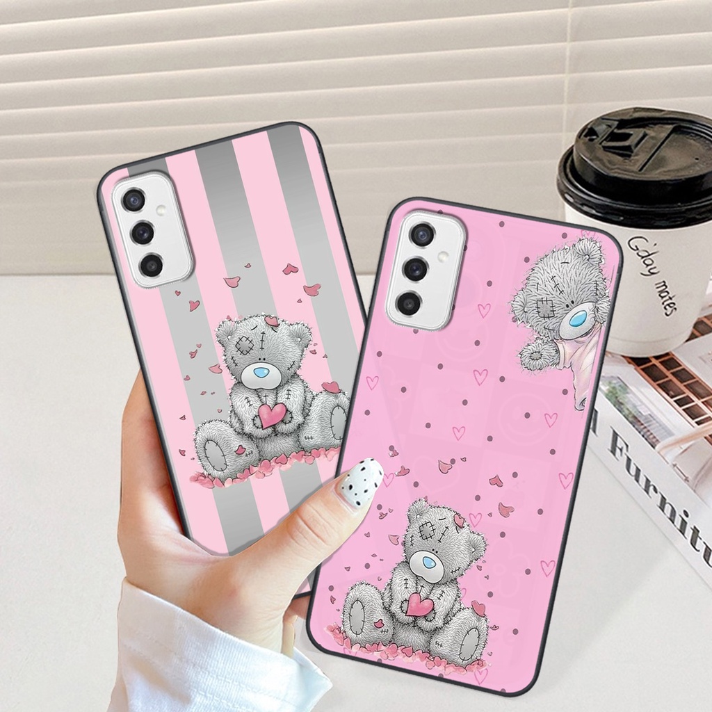 Ốp Samsung M52 5G in hình gấu cute dễ thương siêu xinh đáng yêu