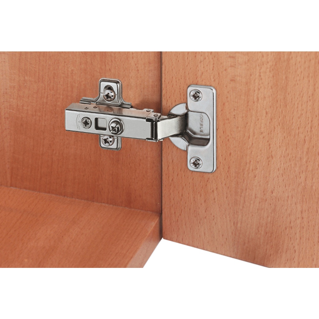 Bản lề cửa tủ bật hơi INOX, Lề Hafele Chính Hãng Giảm Chấn, thẳng, cong vừa, cong nhiều (A,B,C)