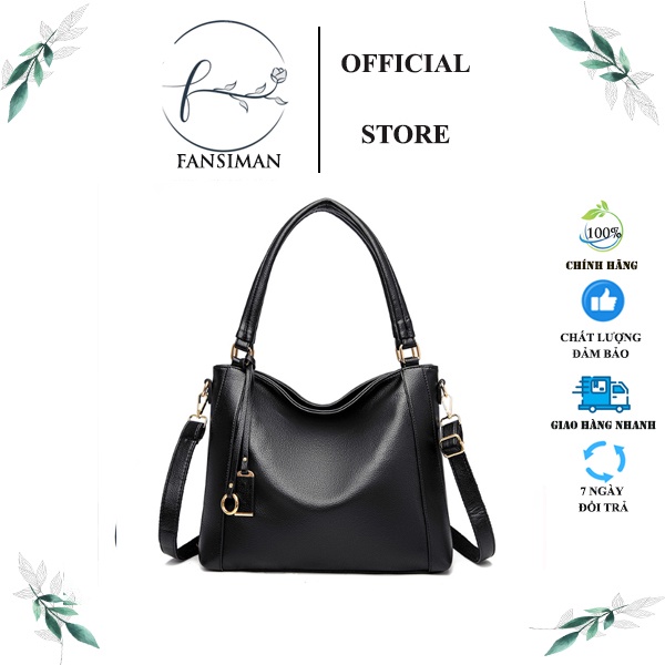Túi xách nữ chính hãng đeo vai, đeo chéo dung tích lớn AF1500 - FANSIMAN MALL