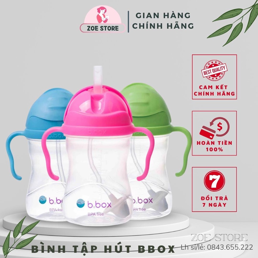 Bình nước BBOX 360 độ cho bé tập uống nước 240ml