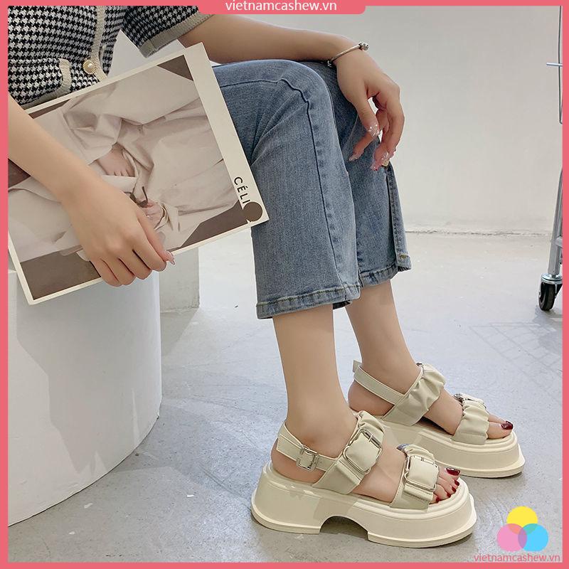 Xăng đan nữ mùa hè đế dày thời trang