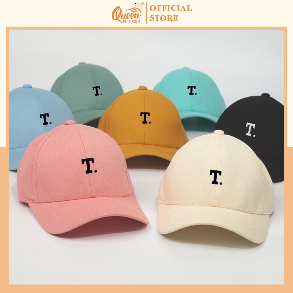 Mũ Lưỡi Trai Nón Kết Nhung Cao Cấp Thêu Chữ T 480 Phong Cách Ulzzang Form Unisex Nam Nữ