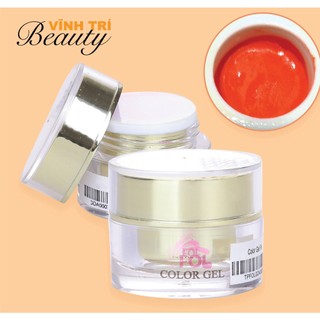 Đắp móng tạo màu color gel fol