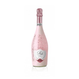 Rượu vang nổ ý casa burti flute en rosé