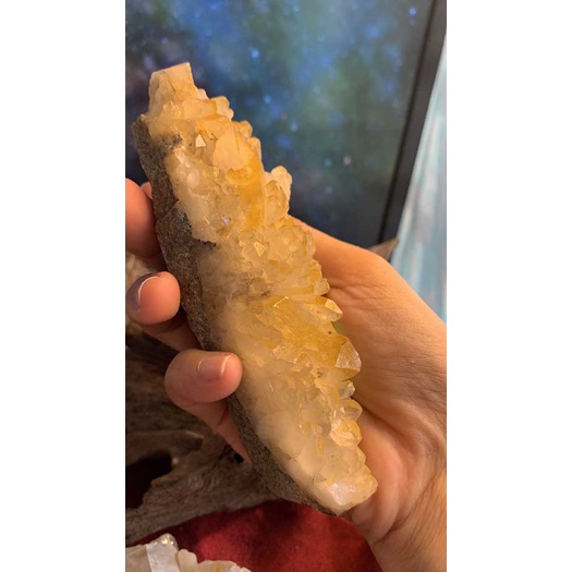 Đá stone tự nhiên Natural MAGIC VÀNG CITRINE Natural  phale NĂNG LƯỢNG VŨ TRỤ MẠNH 475