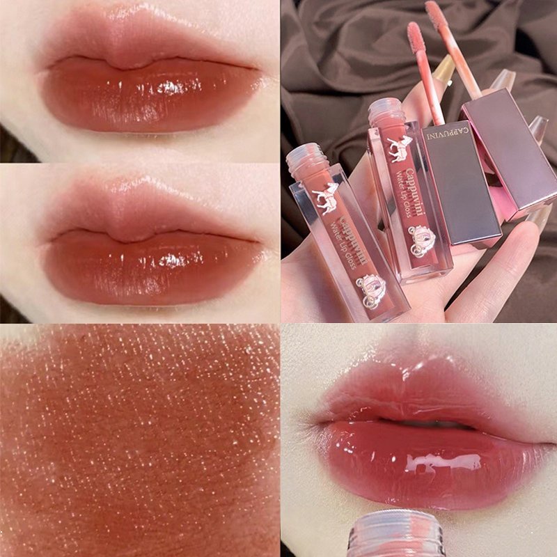 Son môi ❤️𝑭𝒓𝒆𝒆𝒔𝒉𝒊𝒑❤️ Son Môi Cappuvini Princess Carriage Series Dưỡng Ẩm Lâu Trôi Chống Thấm Nước Có 9 Màu