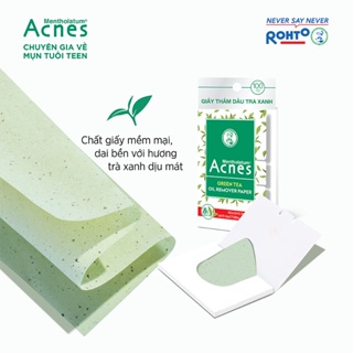 Giấy Thấm Dầu Acnes Trà Xanh 100 Tờ Hasaki Sản Phẩm Chính Hãng