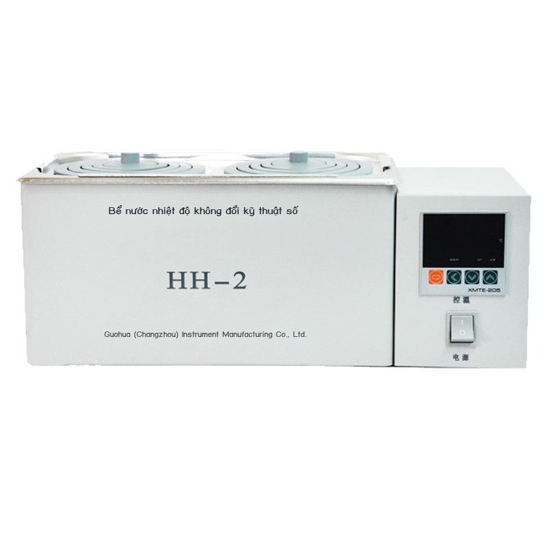 Thường Châu Guohua HH-2 màn hình hiển thị kỹ thuật số nhiệt độ không đổi nước nồi tắm bằng thép gỉ kiểm soát phòng thí n