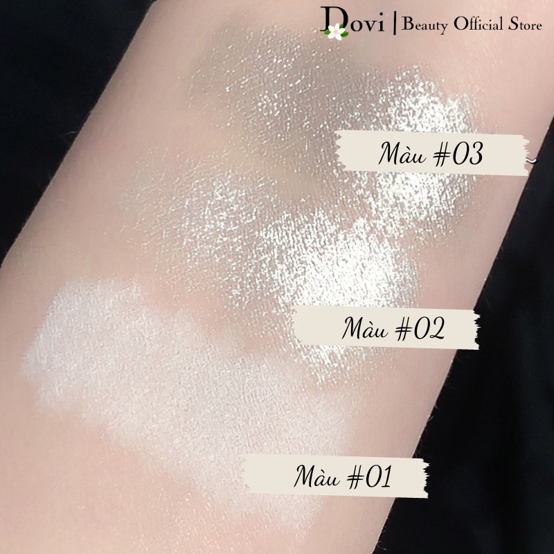 Phấn Mắt Kiêm Chì Kẻ Mắt  M.Y.H.O Nét Mảnh, Chì Highlight kẻ Mắt Trắng Có  Đầu Tròn Trang Điểm Tiện Lợi