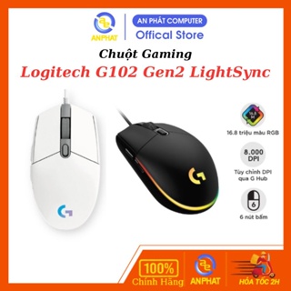Chuột game Logitech G102 / G203 Lightsync LED RGB - Chính hãng BH 24 tháng