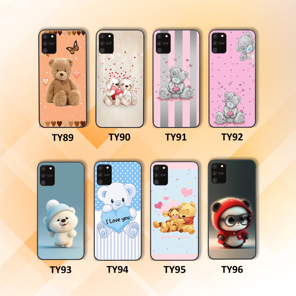 Ốp Samsung S10 Lite in hình gấu cute dễ thương siêu xinh đáng yêu