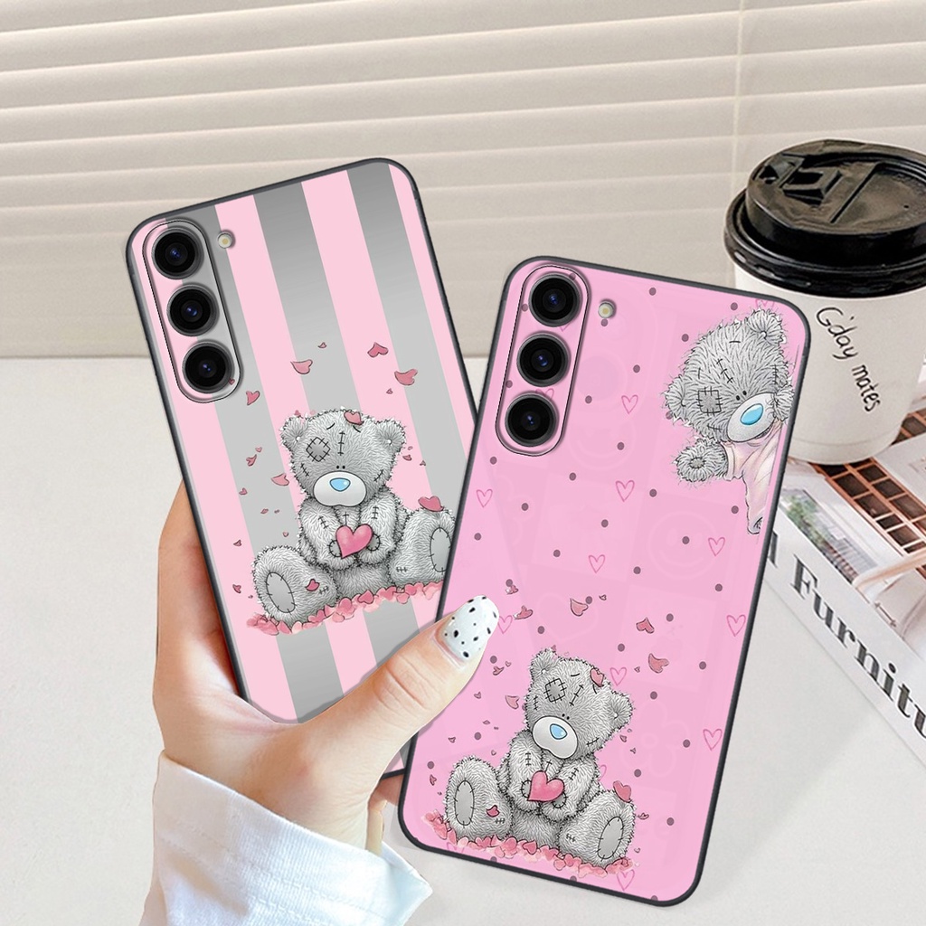 Ốp Samsung S23 / S23 Plus / S23+ in hình gấu cute dễ thương siêu xinh đáng yêu
