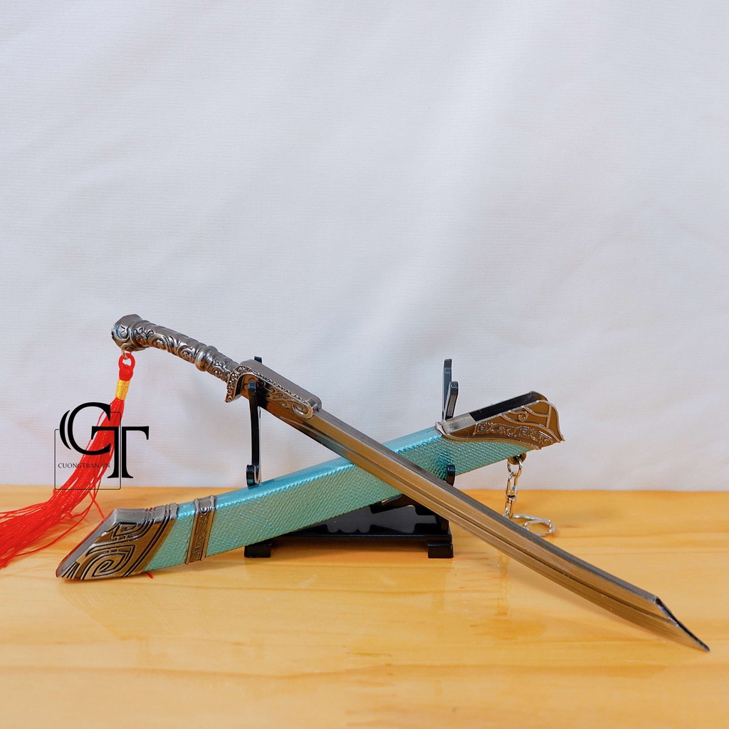 Mô hình Kiếm Hán | Phá Tuyết Đao | Hữu Phỉ | Size 22cm