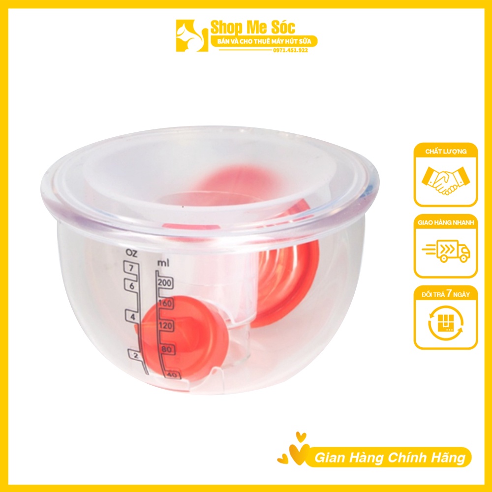 cốc hứng sữa phụ kiện cho mẹ chất liệu silicon