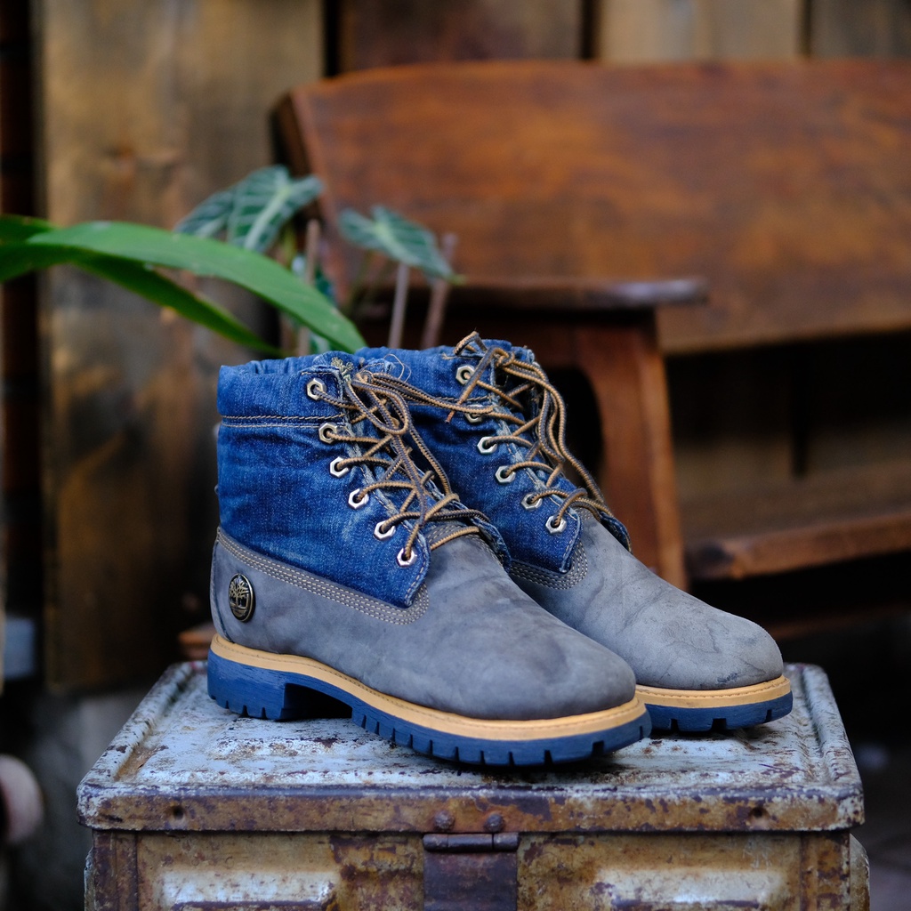 SIZE 41 - Timberland Rolltop màu độc lạ chính hãng, secondhad